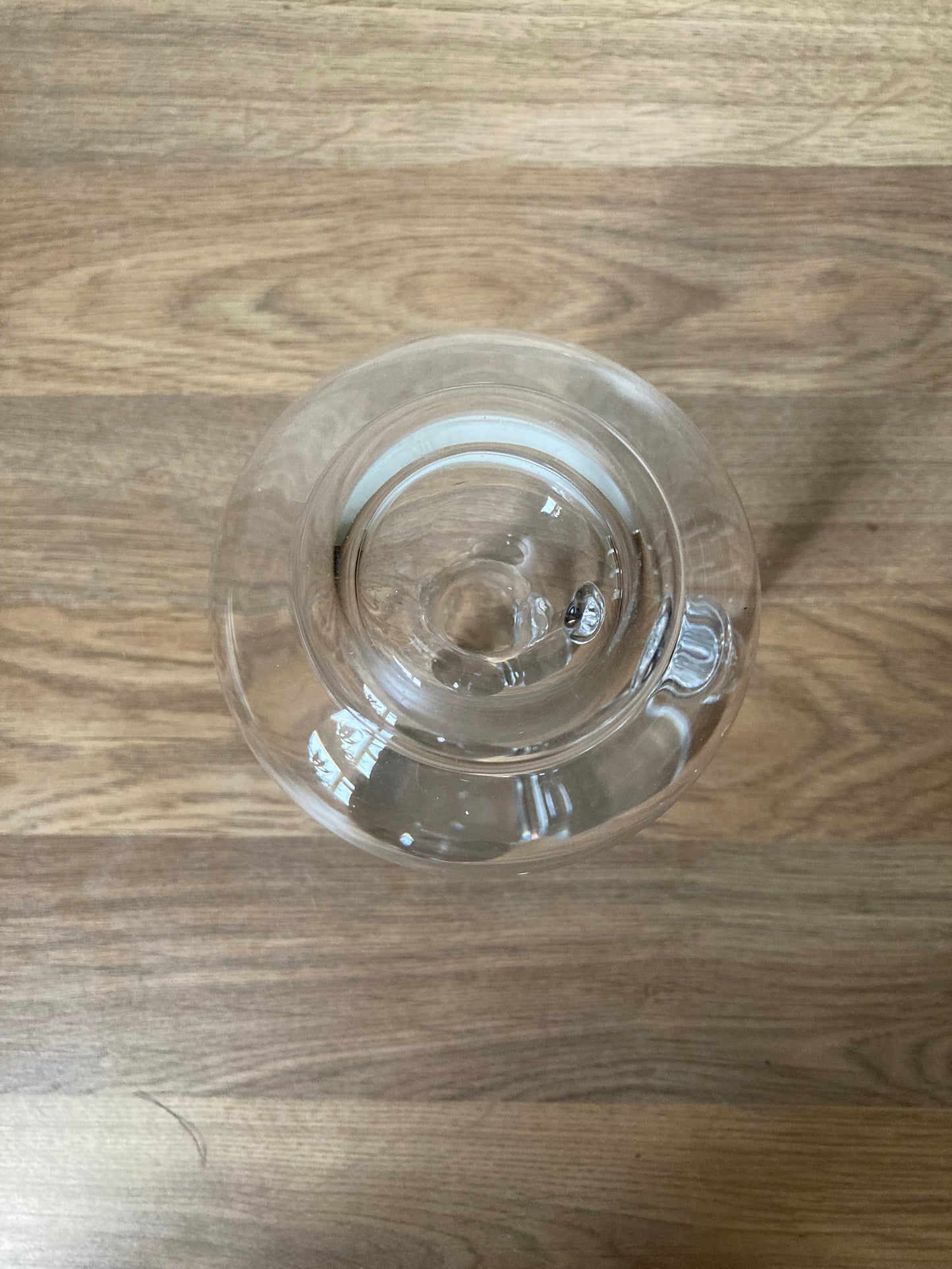 Vintage Glass Pourer with Stopper - Bloom & Heirloom Vintage Decor