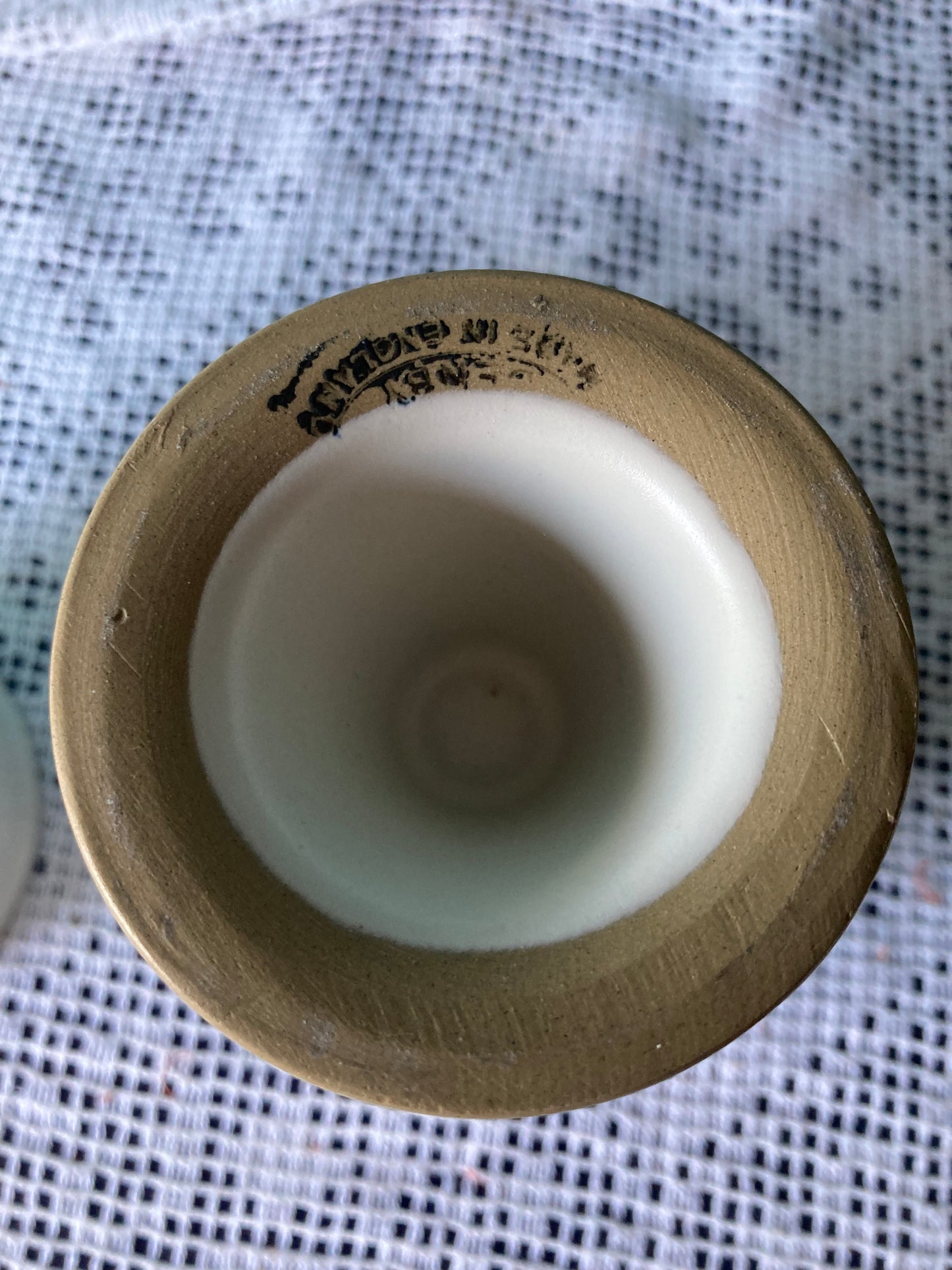 Denby Shamrock Goblet Pair