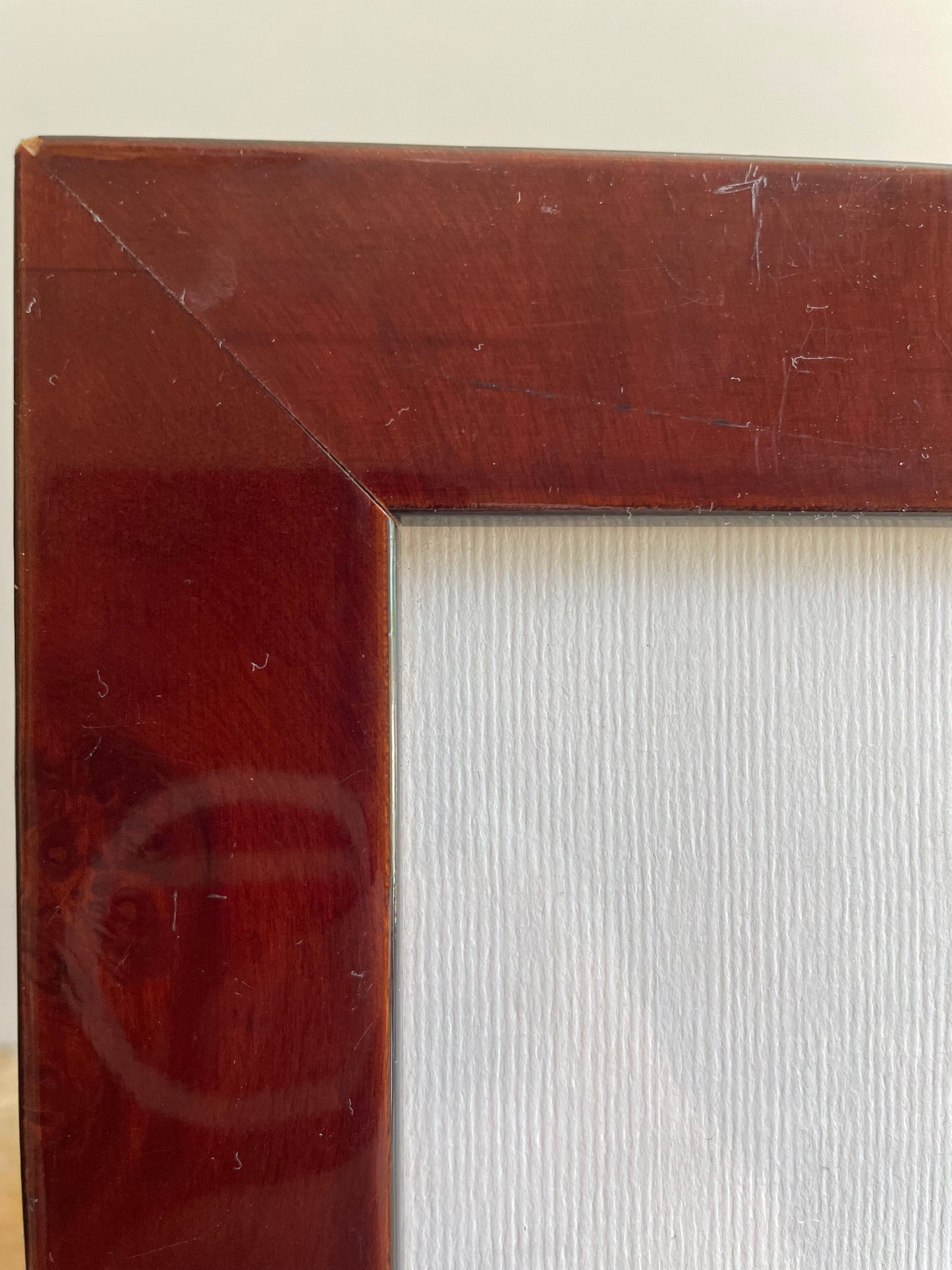 Veneered Vintage Picture Frame 7x5” Photo Frame Freestanding Wall Hanging