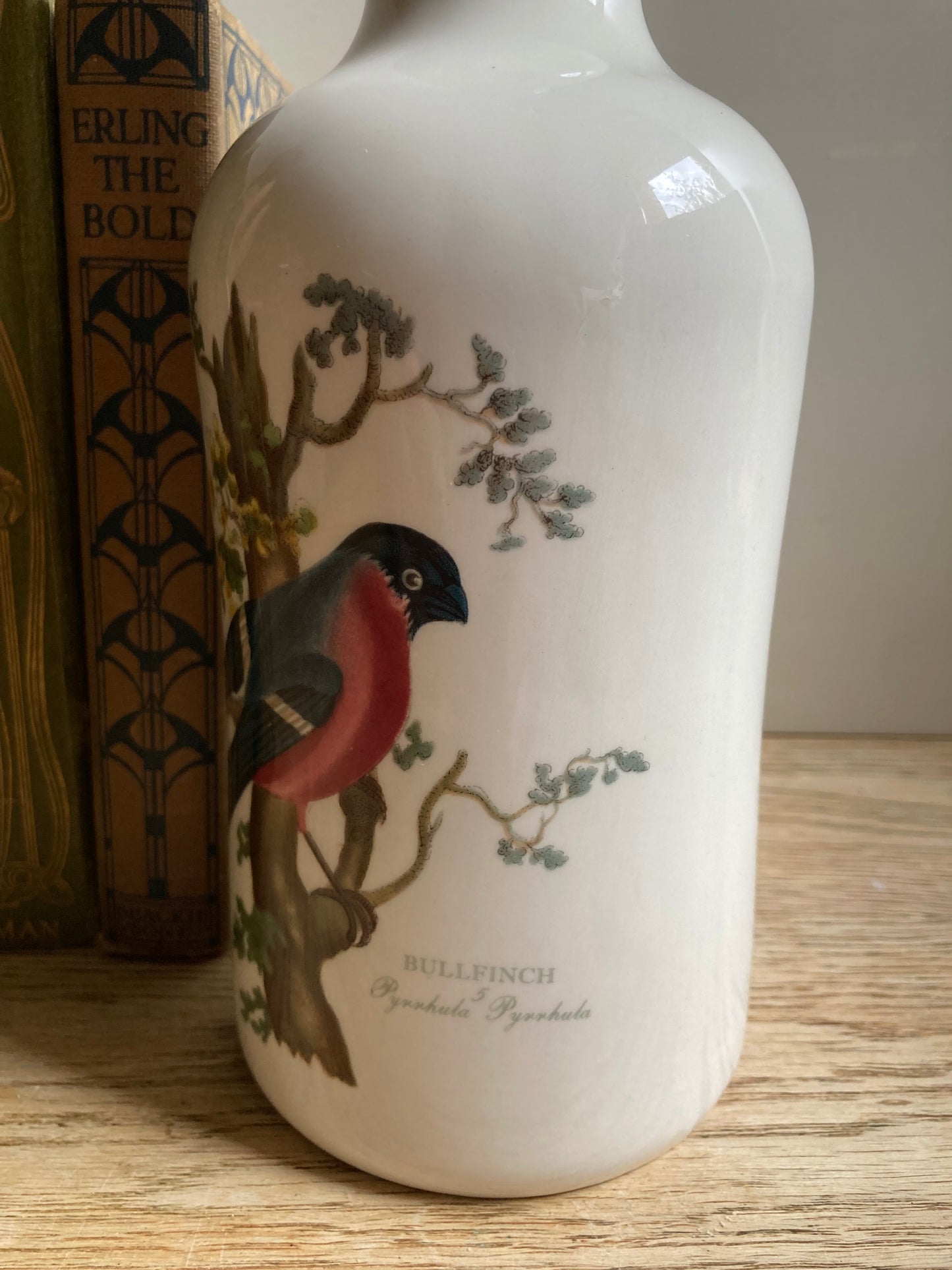 Portmeirion Birds of Britain Bullfinch Bottle