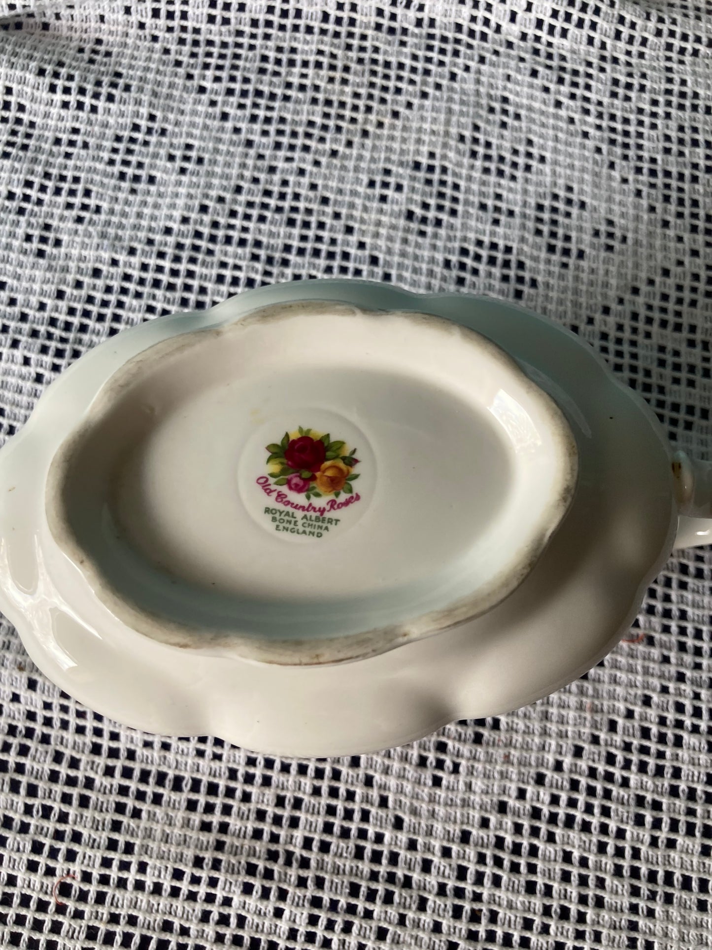 Royal Albert Gravy Boat Old Country Roses England Mint