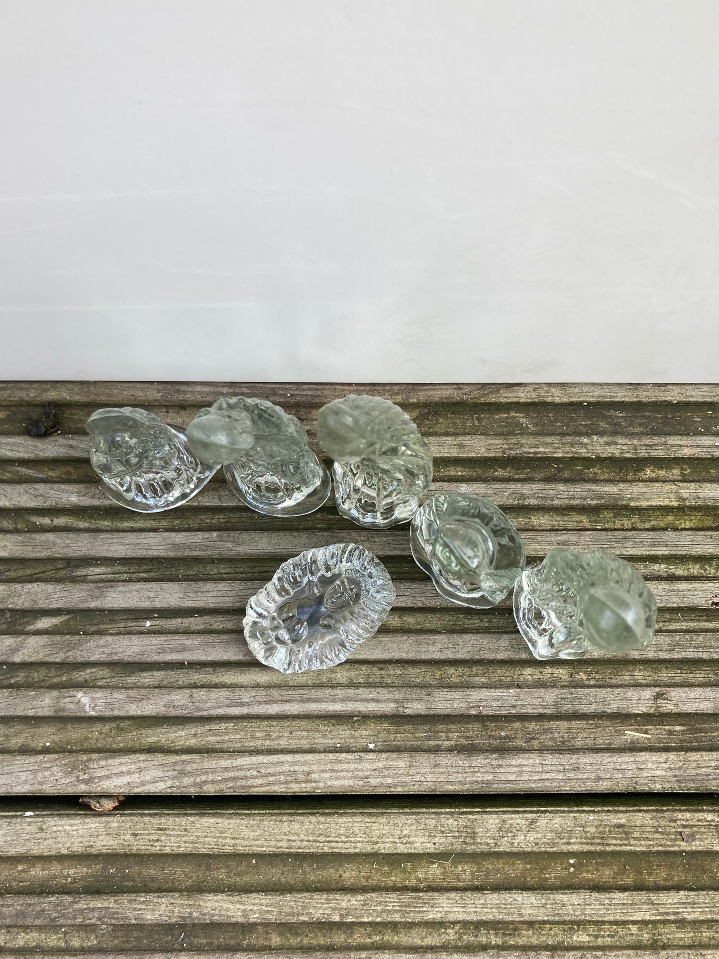 Glass Nativity Scene Mary Joseph Baby Jesus 3 Kings Christmas Decor