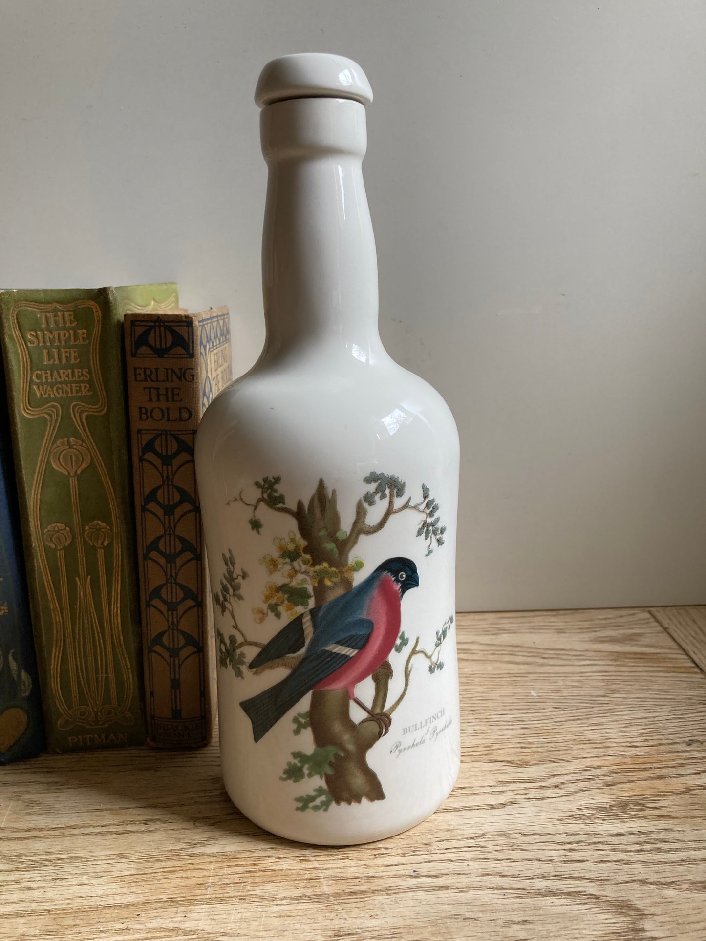 Portmeirion Birds of Britain Bullfinch Bottle