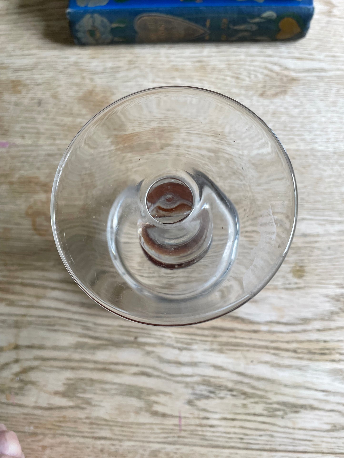 Chunky Glass Candle Holder Gift Table Display