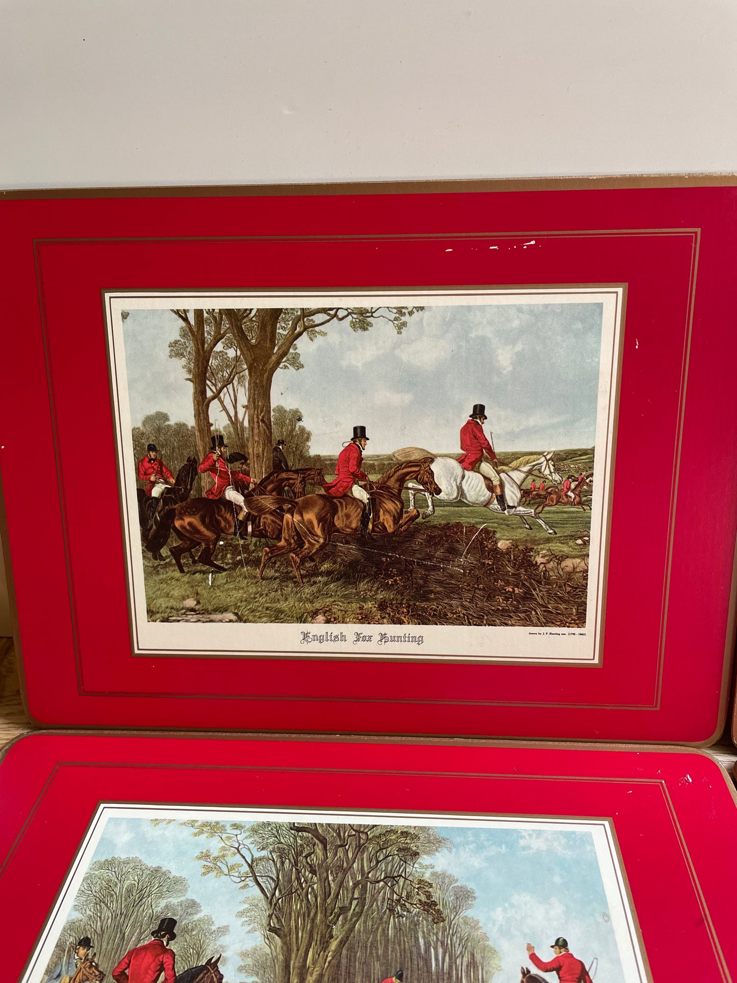 Pimpernel English Fox Hunting Placemats