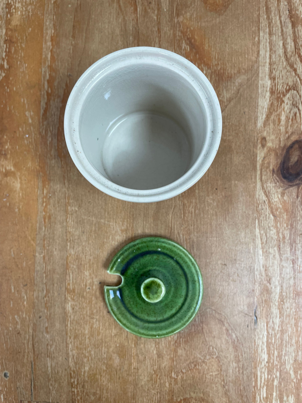 Cries of London Jam Pot, Green Lid