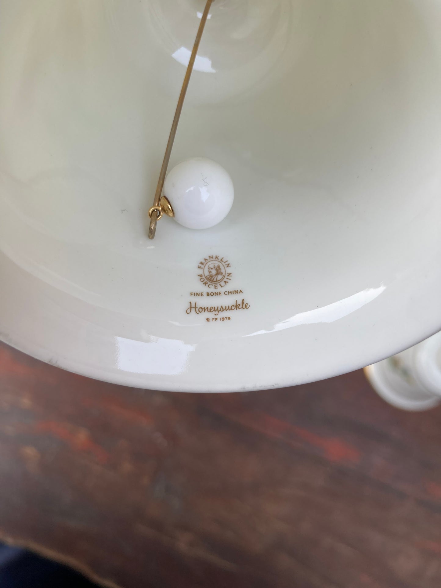 Collection Of 7 Franklin Mint Enchanted Flowers Fairies Porcelain Bells