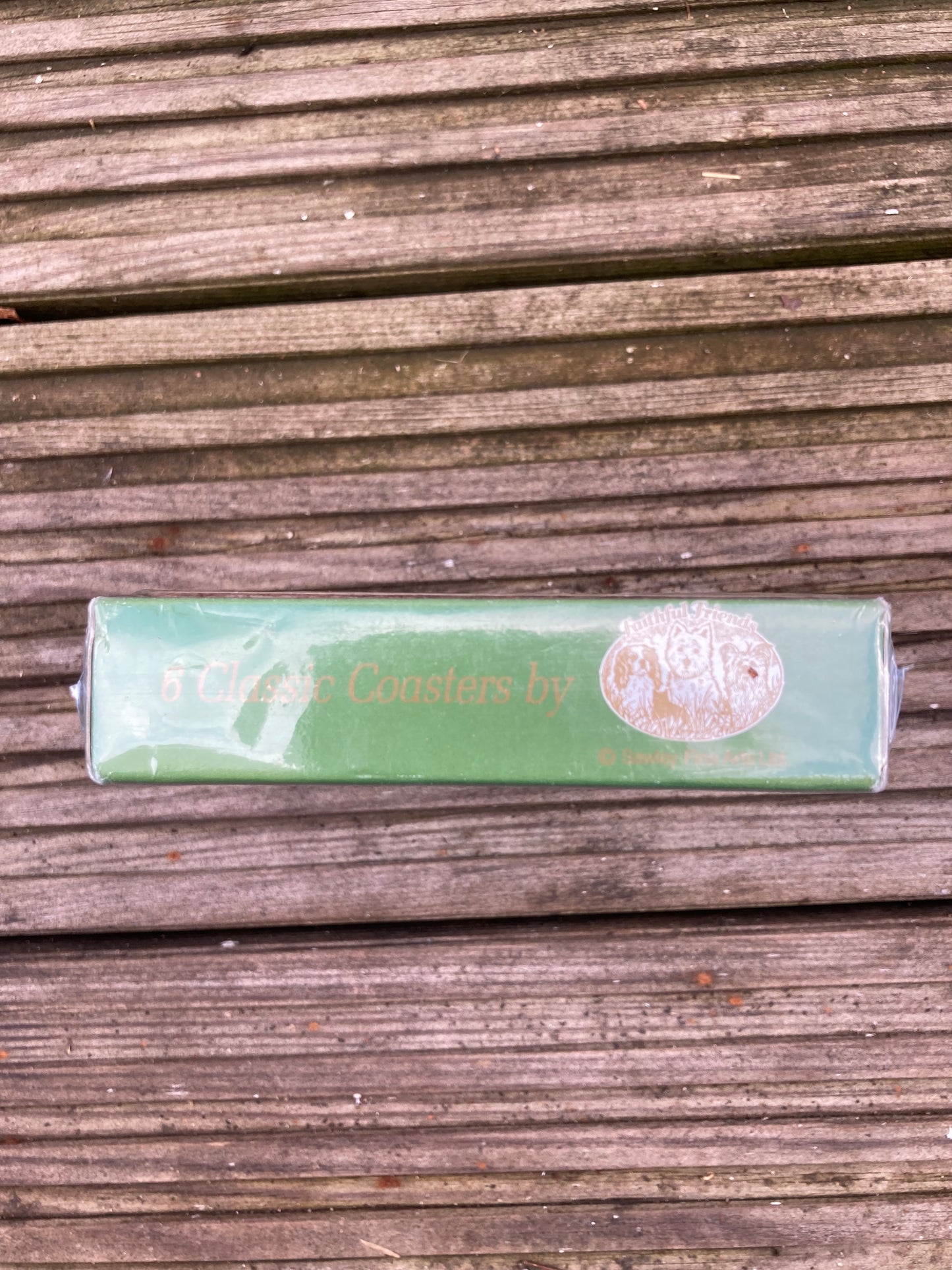 Tabby Cat Set of 6 Coasters by Faithful Friends