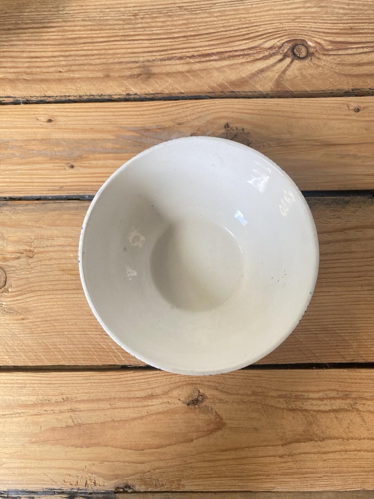 Willow Barrett’s Of Staffordshire Blue White Ceramic Bowl