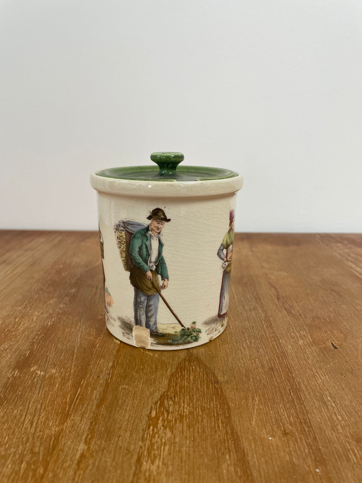 Cries of London Jam Pot, Green Lid