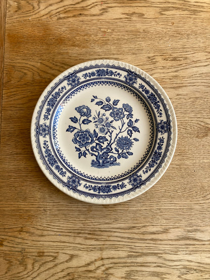 Woods And Sons Dorset Blue Dinner Plate Vintage Replacement Prop