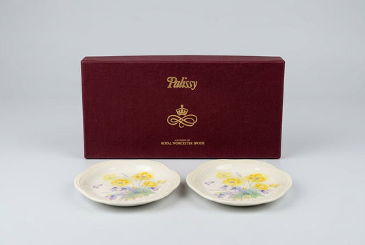 Buttercup Pin Dishes, Boxed Pair