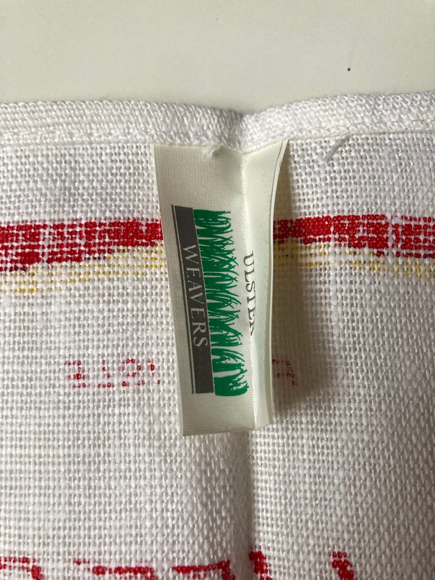 Vintage RNLI Lifeboat Chart Of Great Britain & Ireland Linen Tea Towel