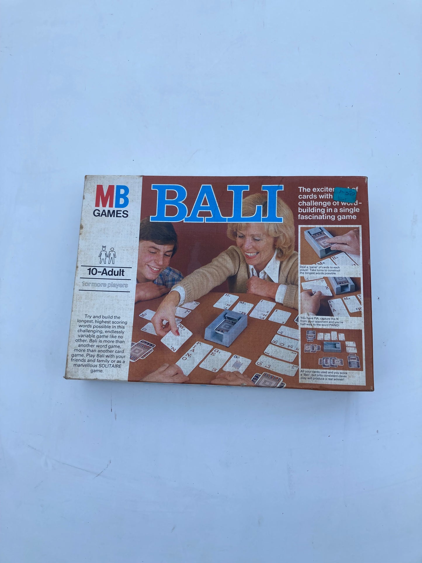 MB Games Bali Board Game | 1978 | Complete Retro Family Strategy Game | Vintage - Bloom & Heirloom Vintage Decor