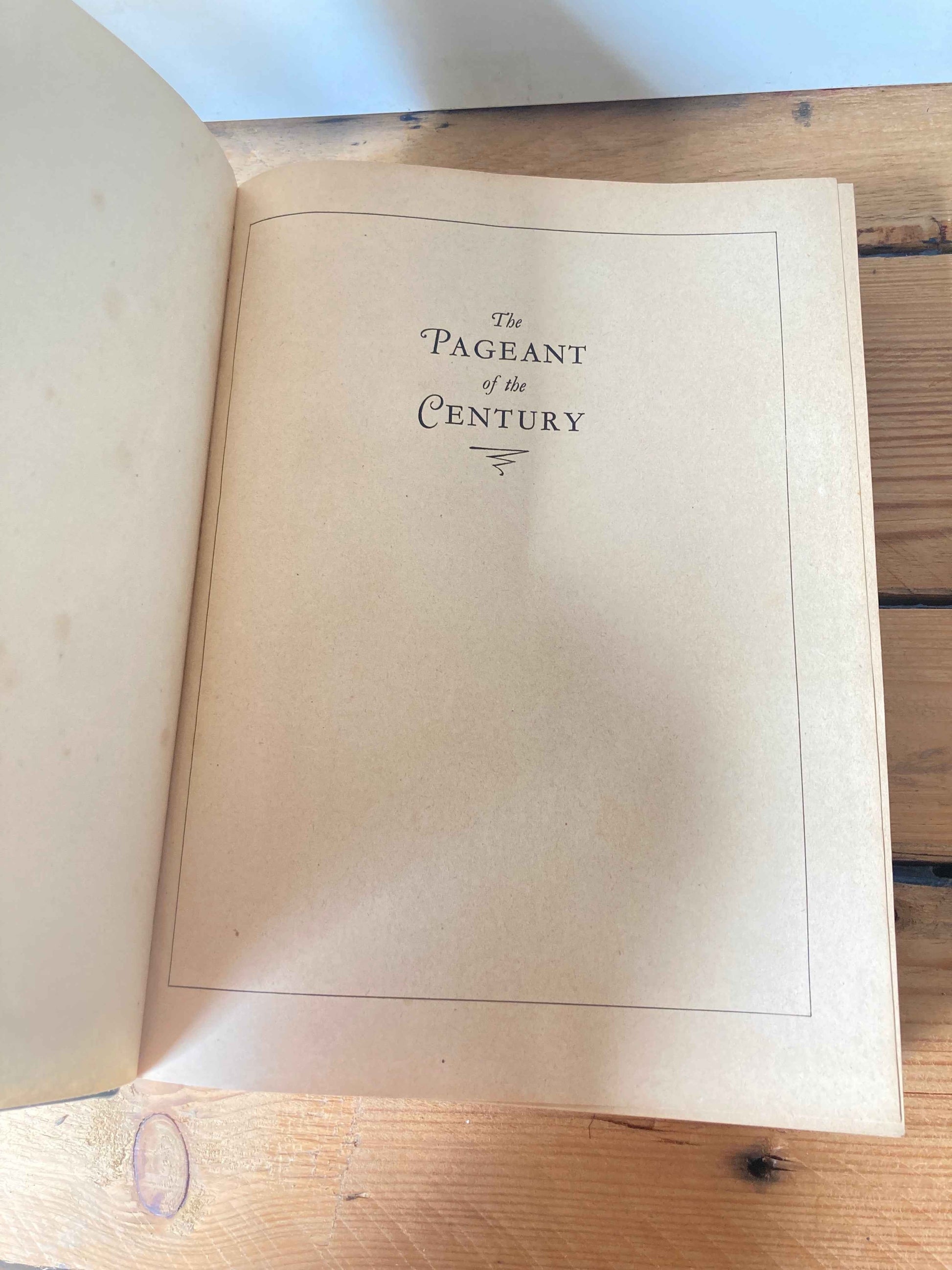 1933 The Pageant of a Century H.V. Morton Illustrated History Book
