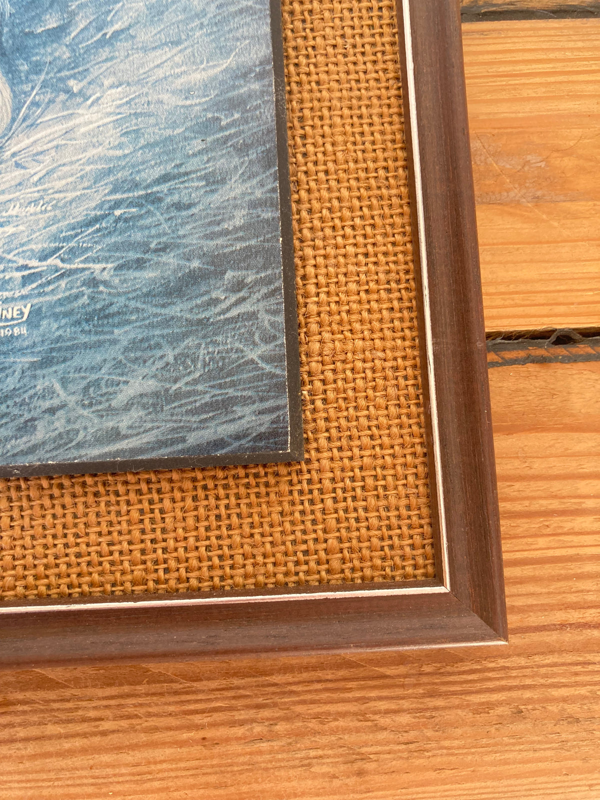 Golden Retriever & Puppy Print, Mounted on Wood