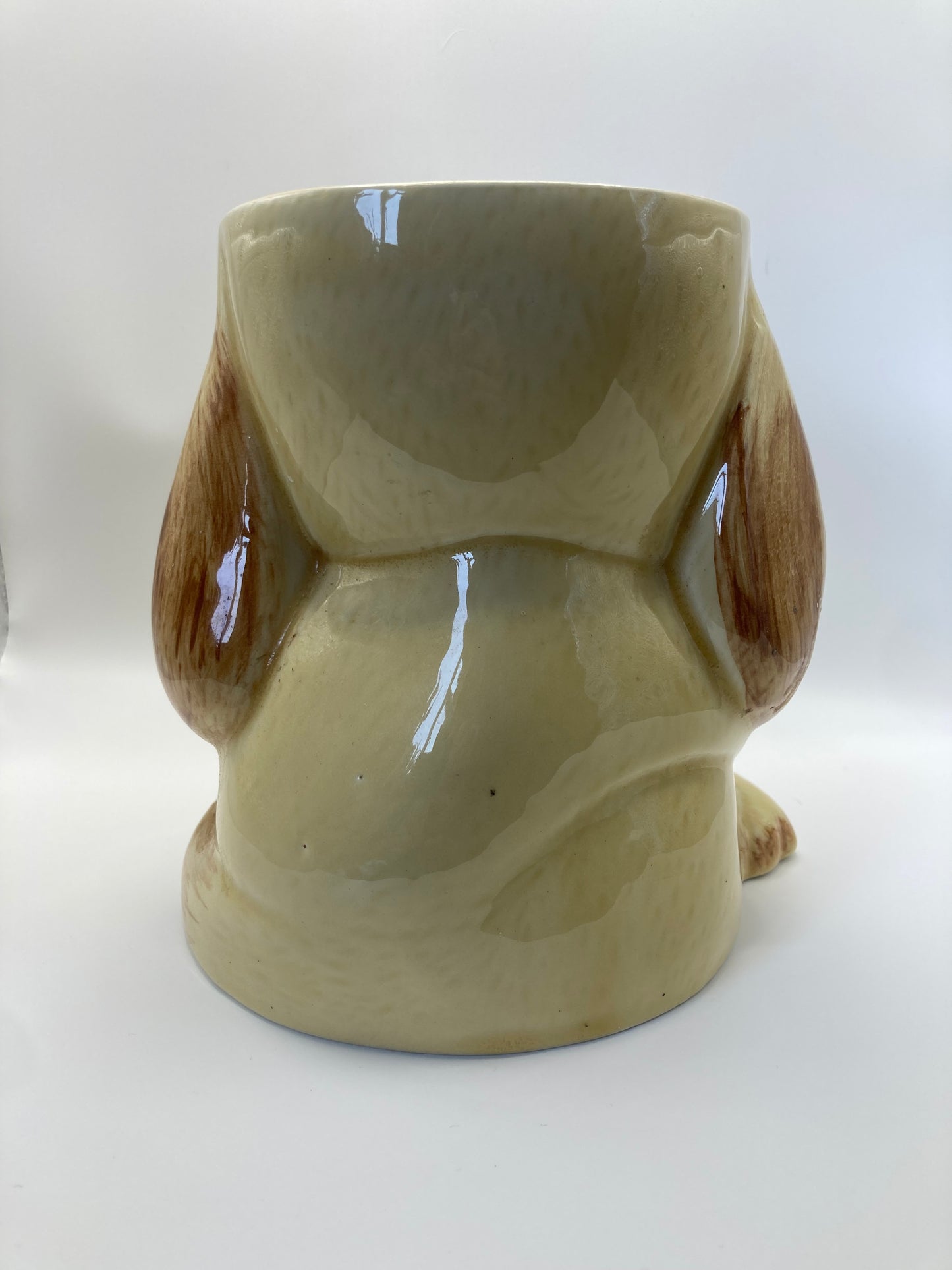 Vintage Bassett Hound Planter from P & K Price and Kensington - Bloom & Heirloom Vintage Decor