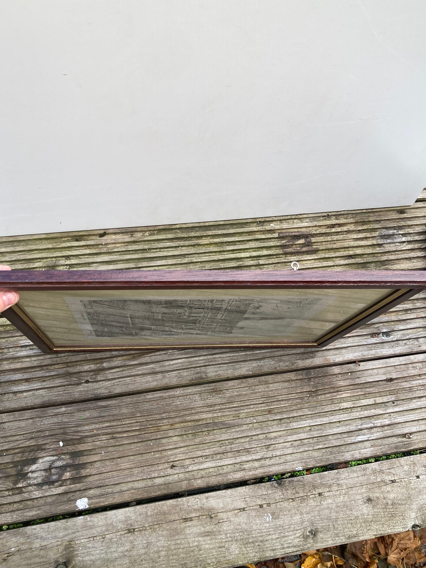 Framed Andrew Gilmour City Square Leeds Signed Print