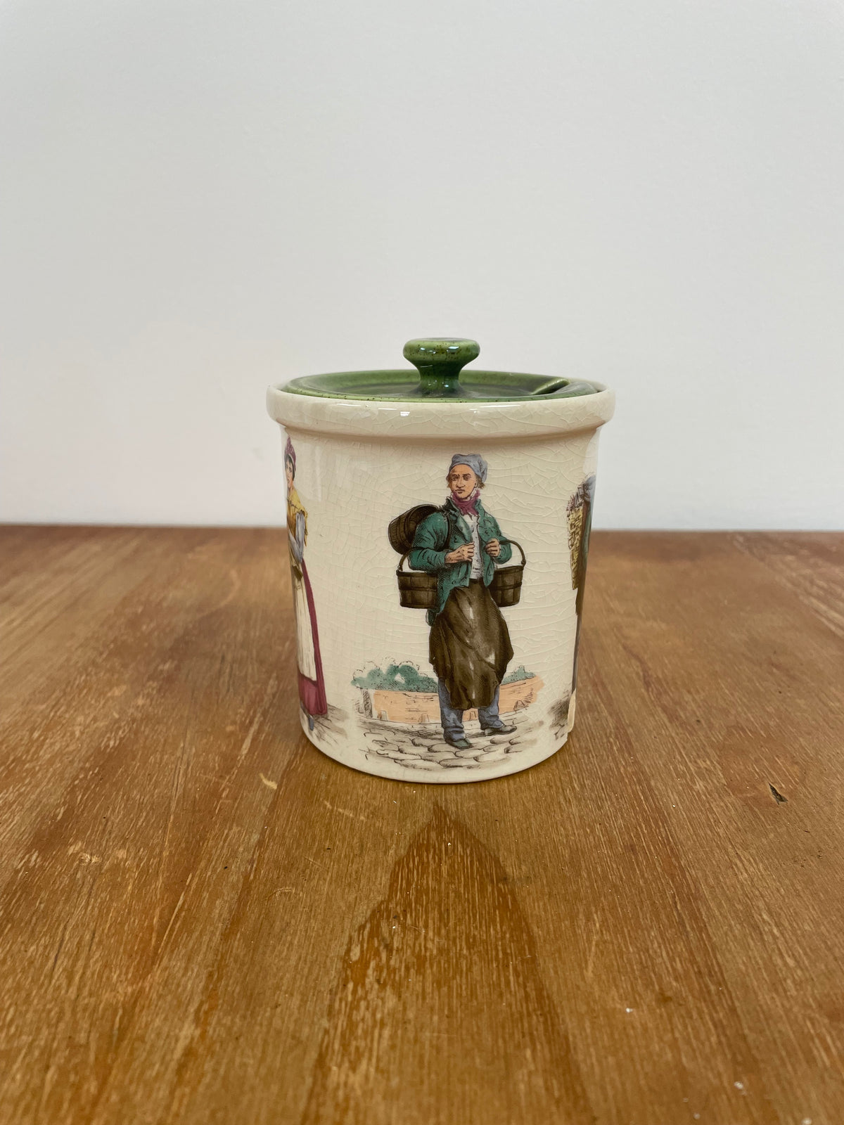 Cries of London Jam Pot, Green Lid
