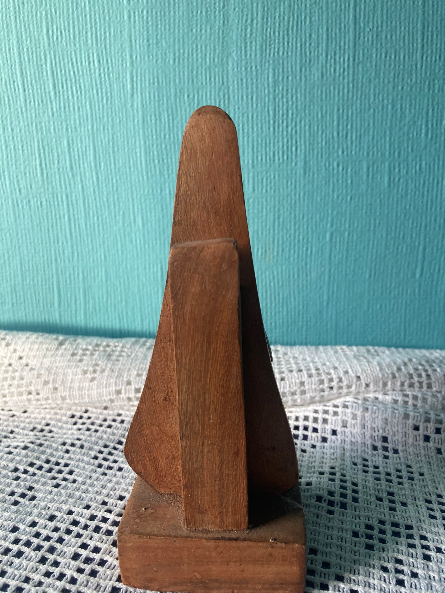 Wooden Carved Nose Glasses Holder Spectacles Stand