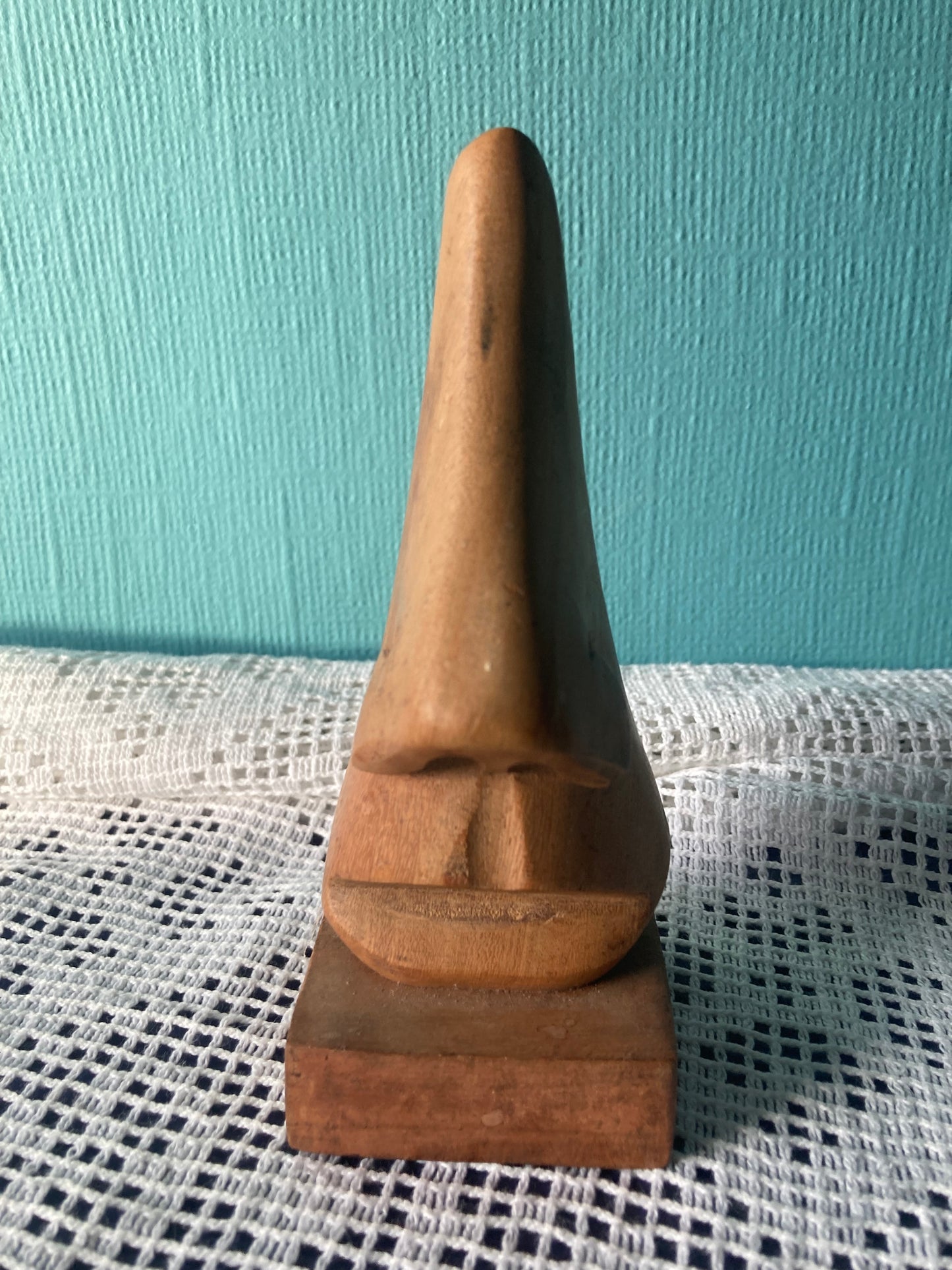 Wooden Carved Nose Glasses Holder Spectacles Stand