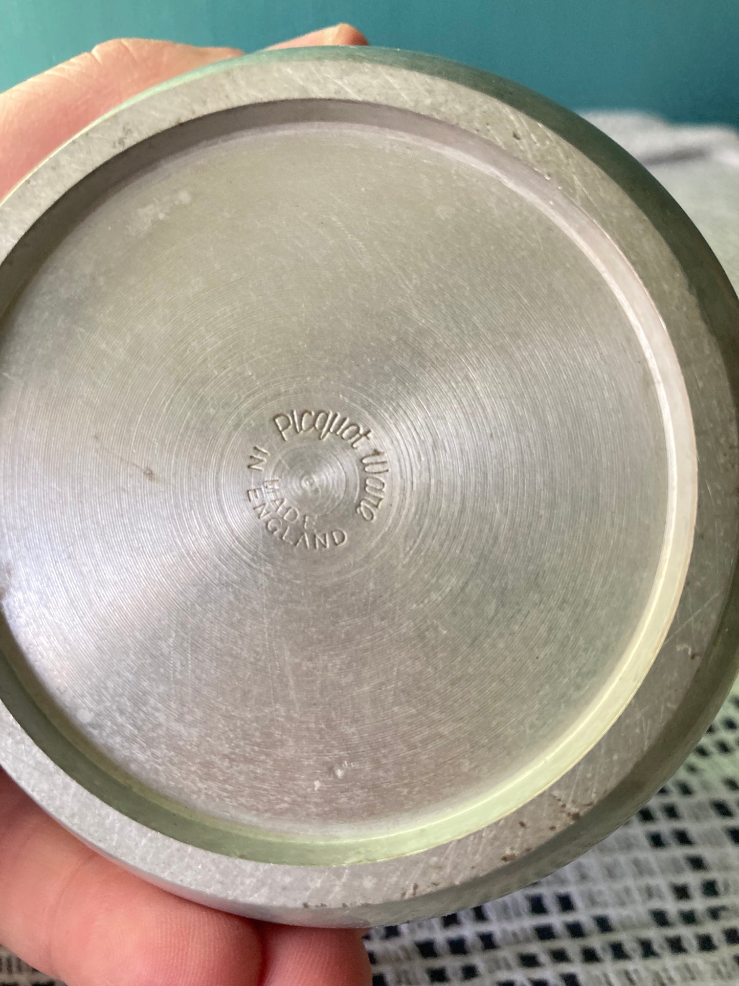 Classic 1950’s Piquot Ware Tea Set Creamer & Covered Sugar