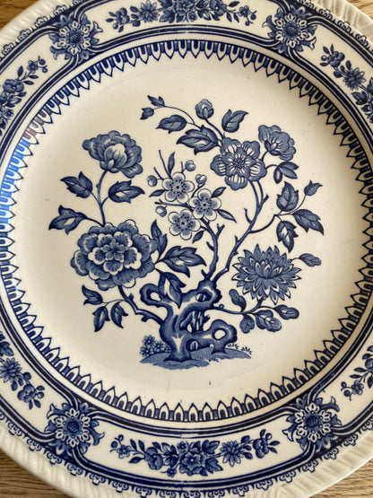 Woods And Sons Dorset Blue Dinner Plate Vintage Replacement Prop