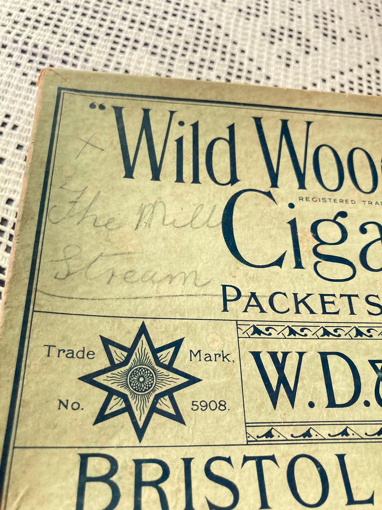 Wills ‘Will Woodbine’ trade Cigarette Box For ‘5’  With 13x Boxes For 10
