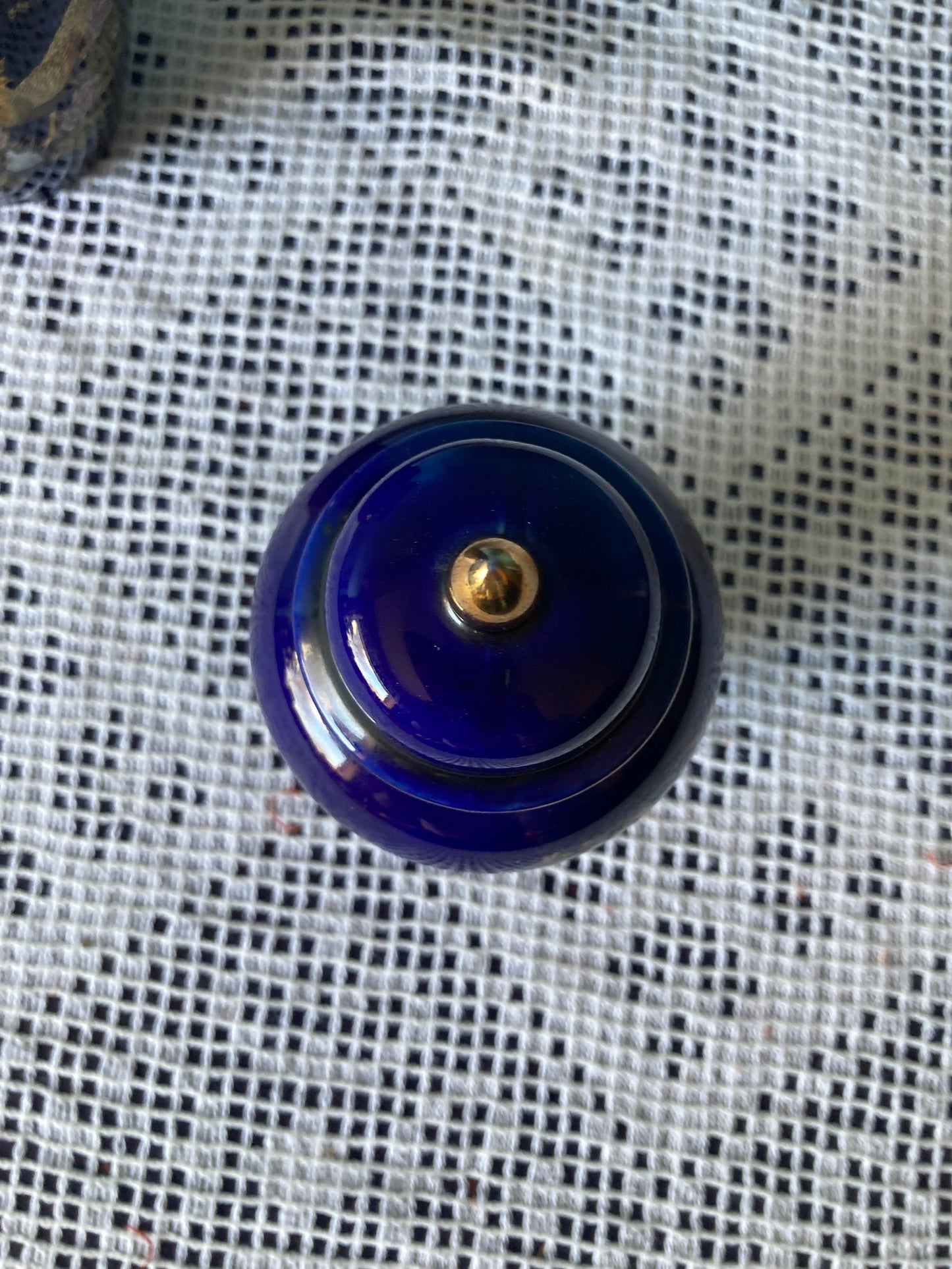 Kutani Ginger Jar and Vase Set Japanese Peacock Ceramics