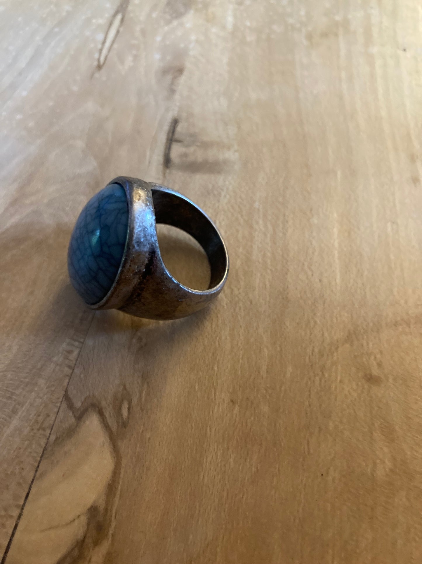 Vintage Turquoise Statement Ring