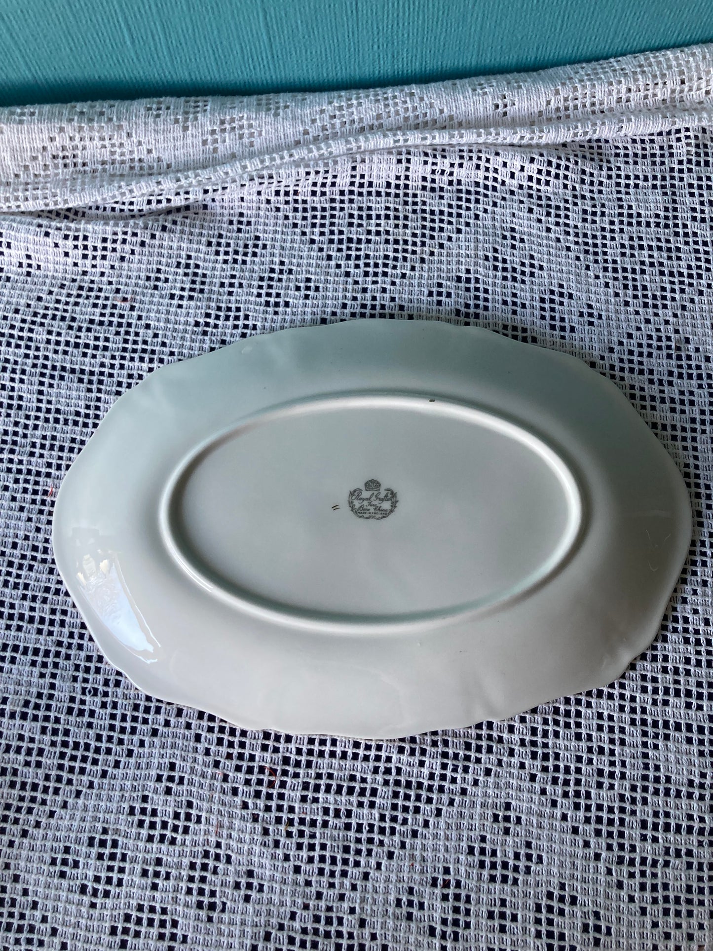 Royal Grafton Violets Fine China  Sandwich Serving Plate