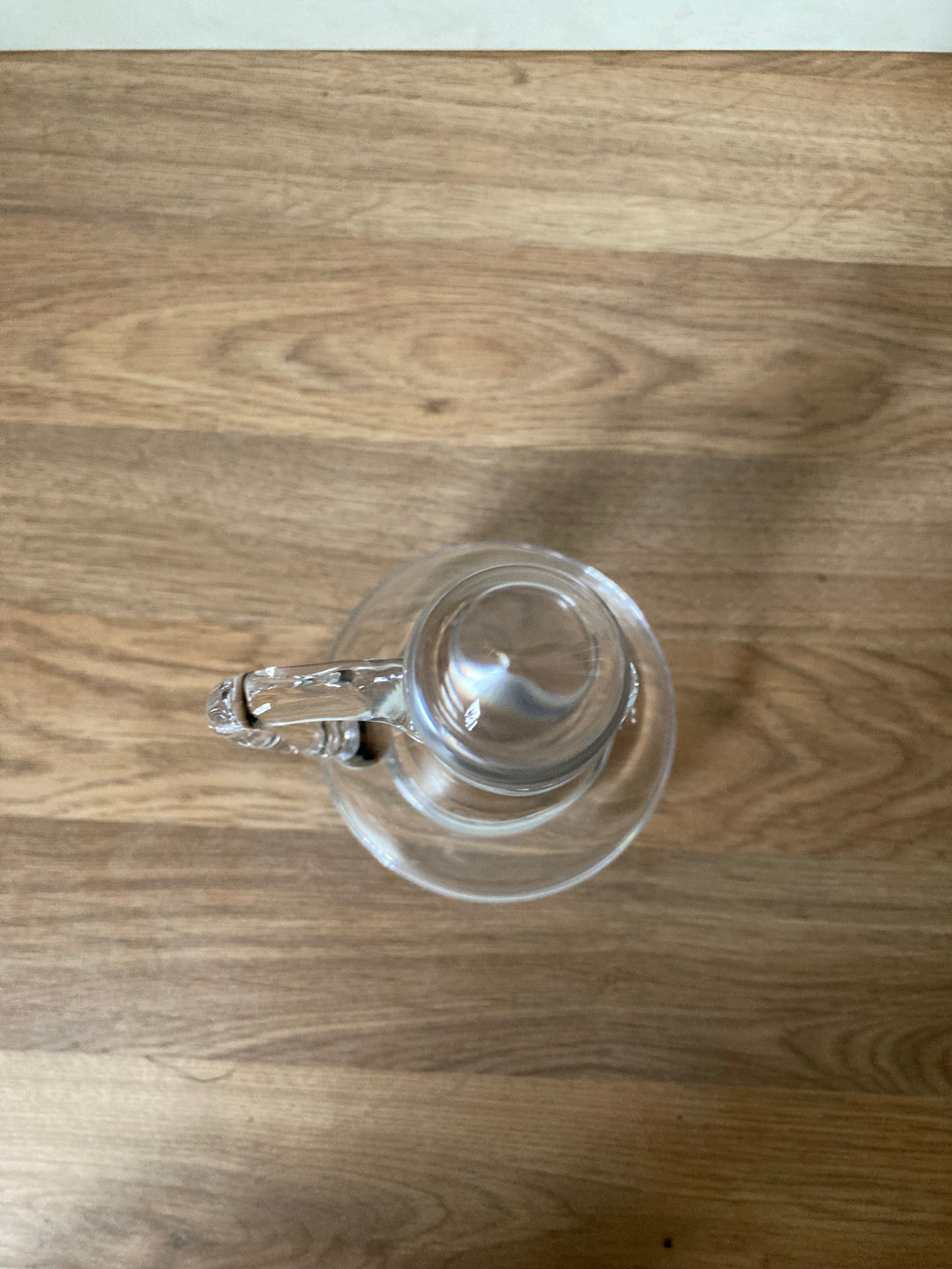 Vintage Glass Pourer with Stopper - Bloom & Heirloom Vintage Decor
