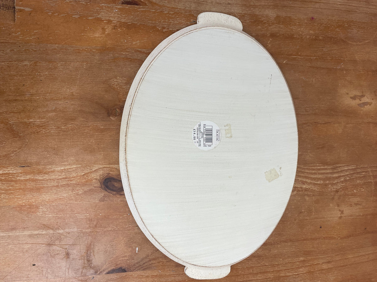 Daisy Oval Serving Platter