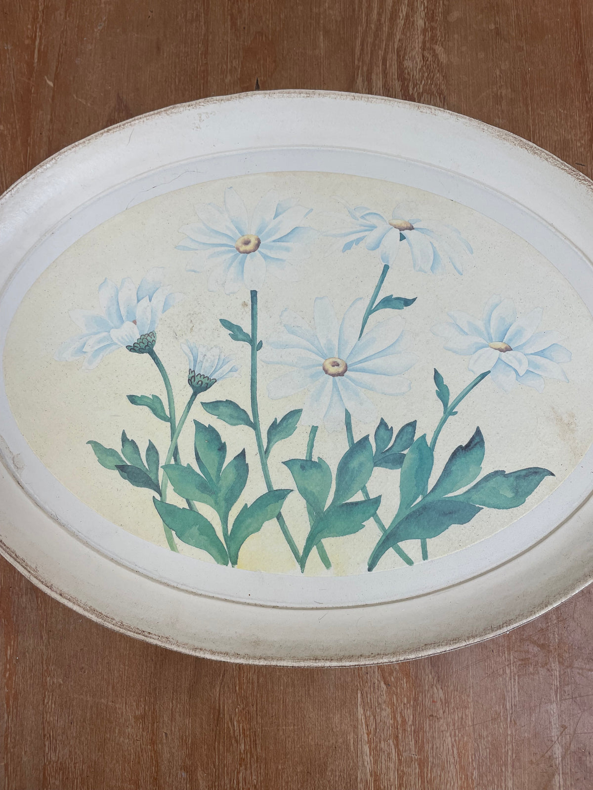 Daisy Oval Serving Platter