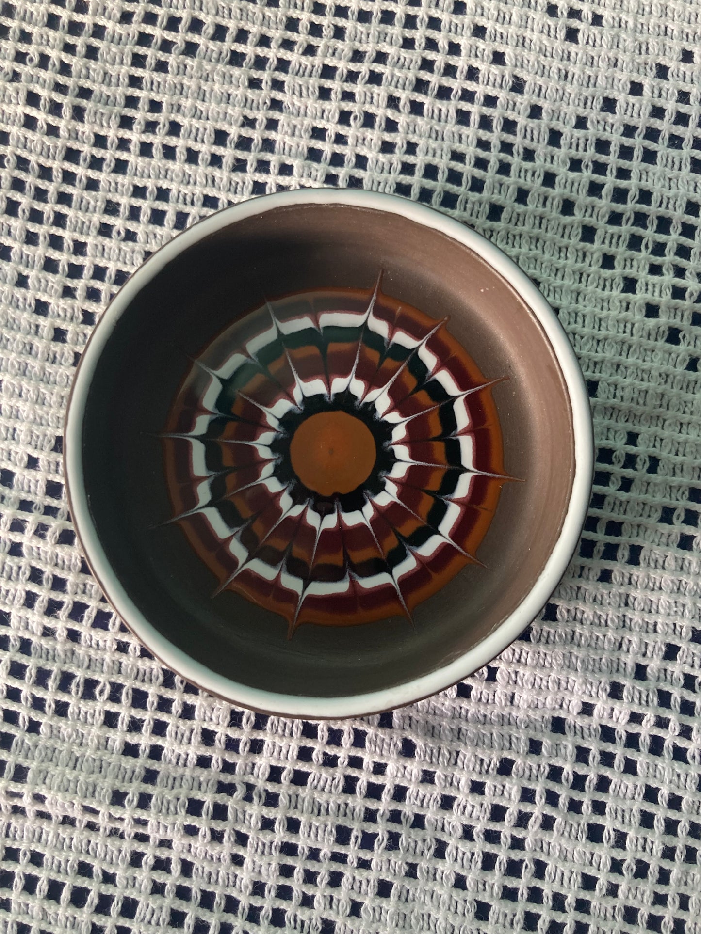 Hornsea Pottery Pin Trinket Dish Lancaster Vitramic Muramic