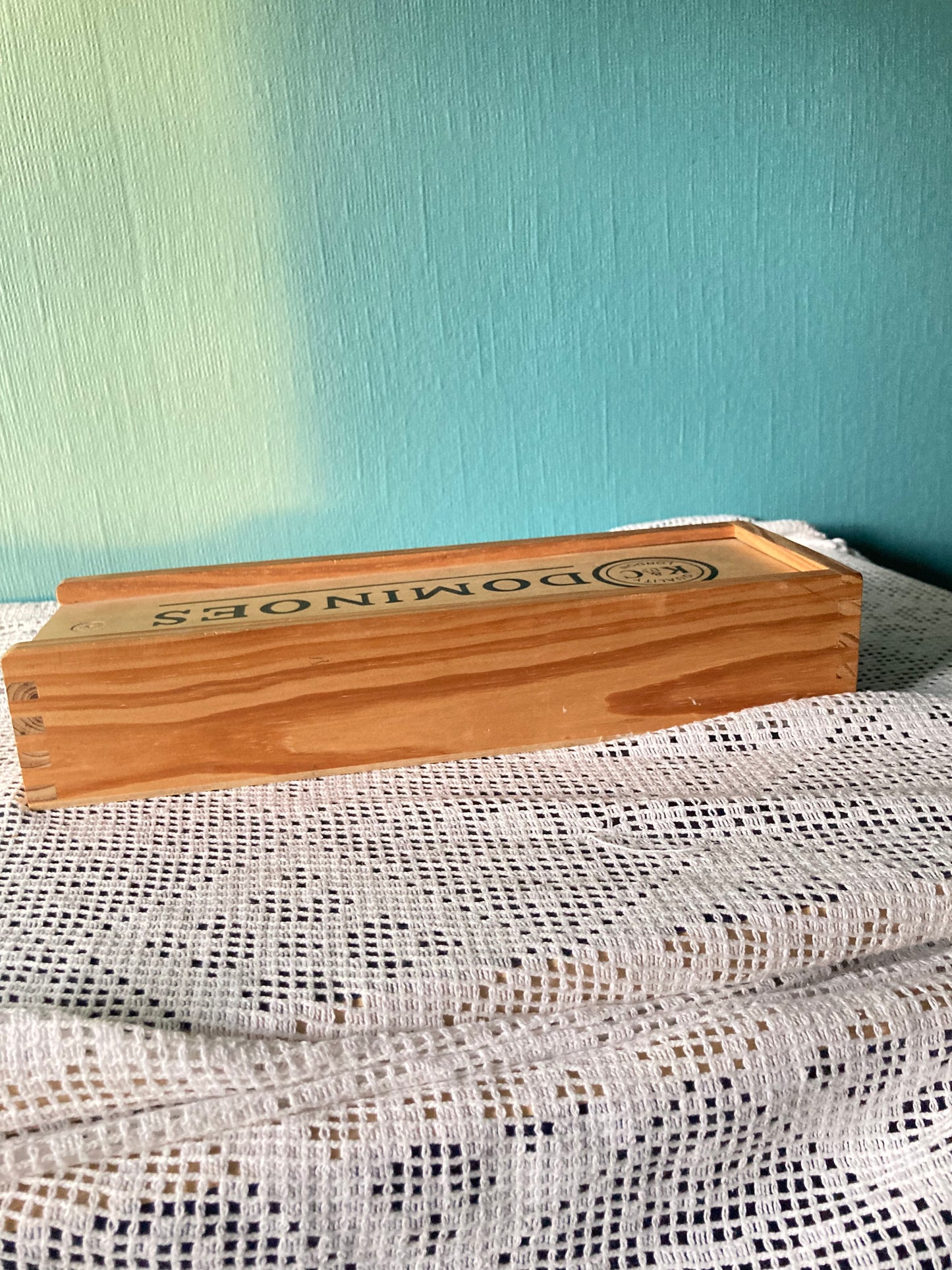 Large Wooden Dominoes Boxed K & Co Ltd London