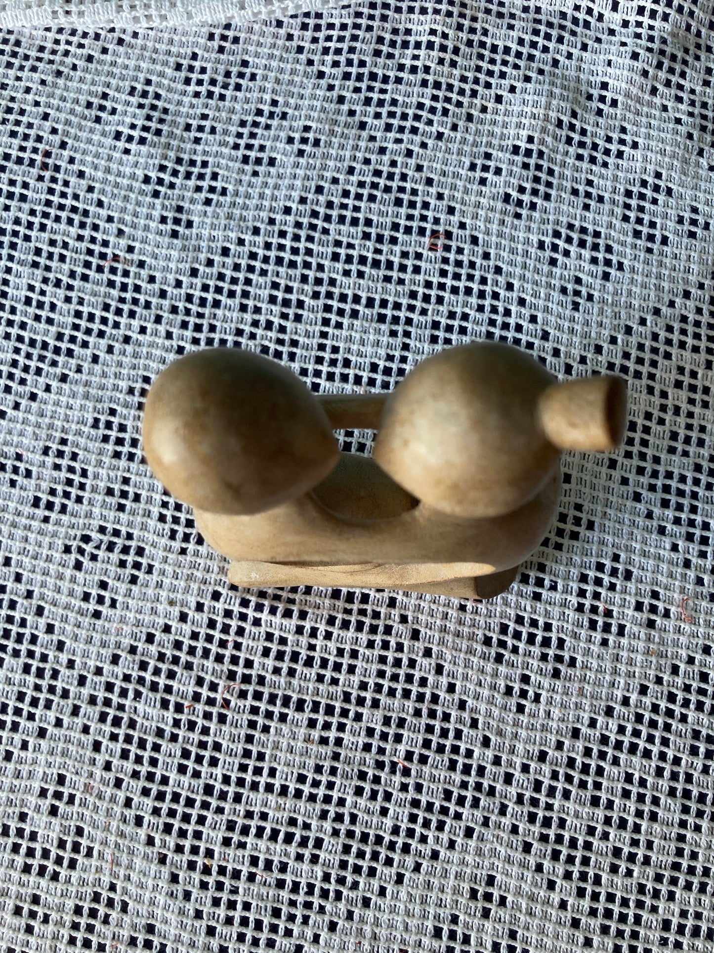 Wooden Carved Couple Sculpture Love Anniversary Wedding Gift