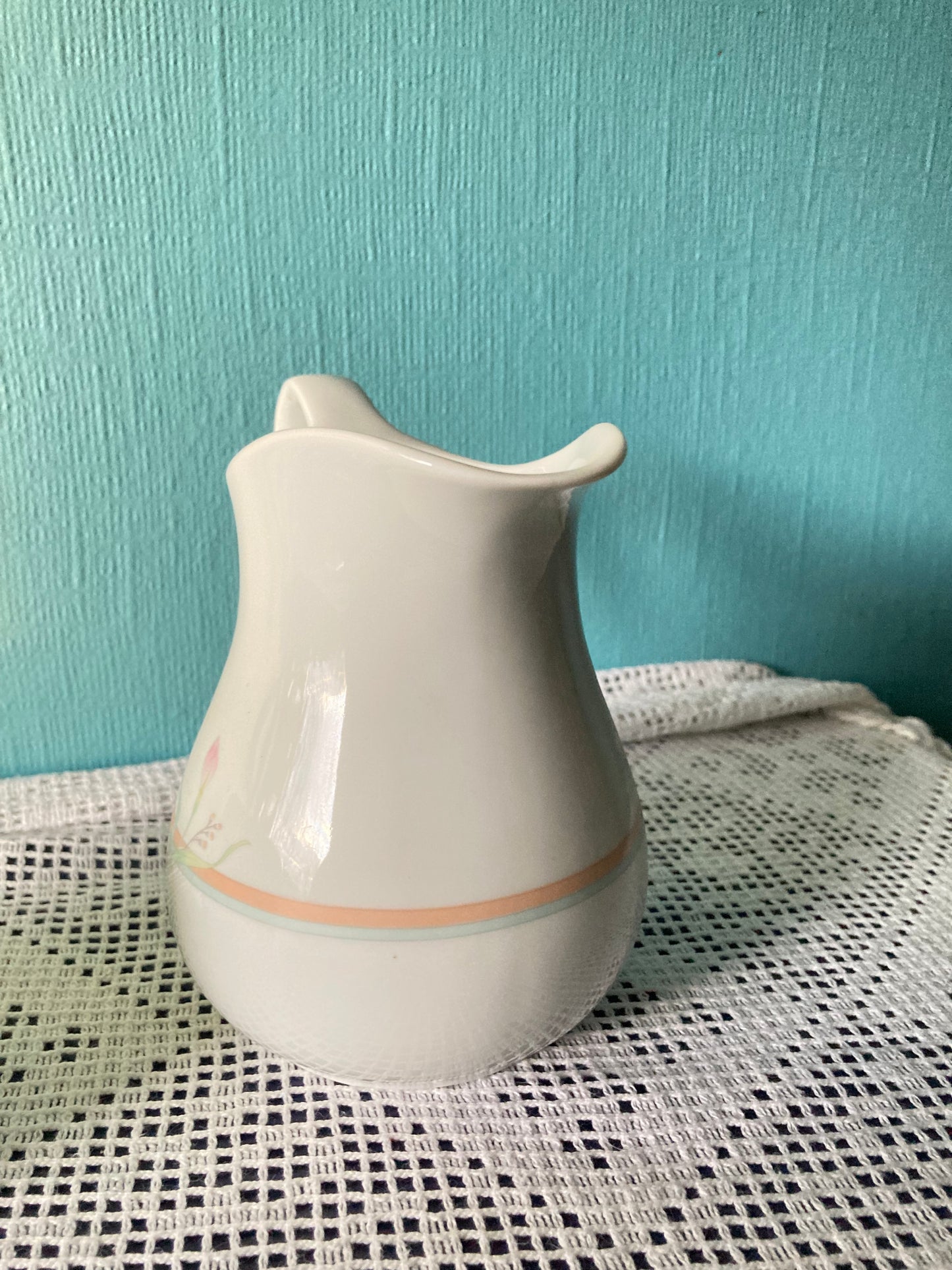 St Michaels Floral Jug and Trinket Pot Set Made in Japan