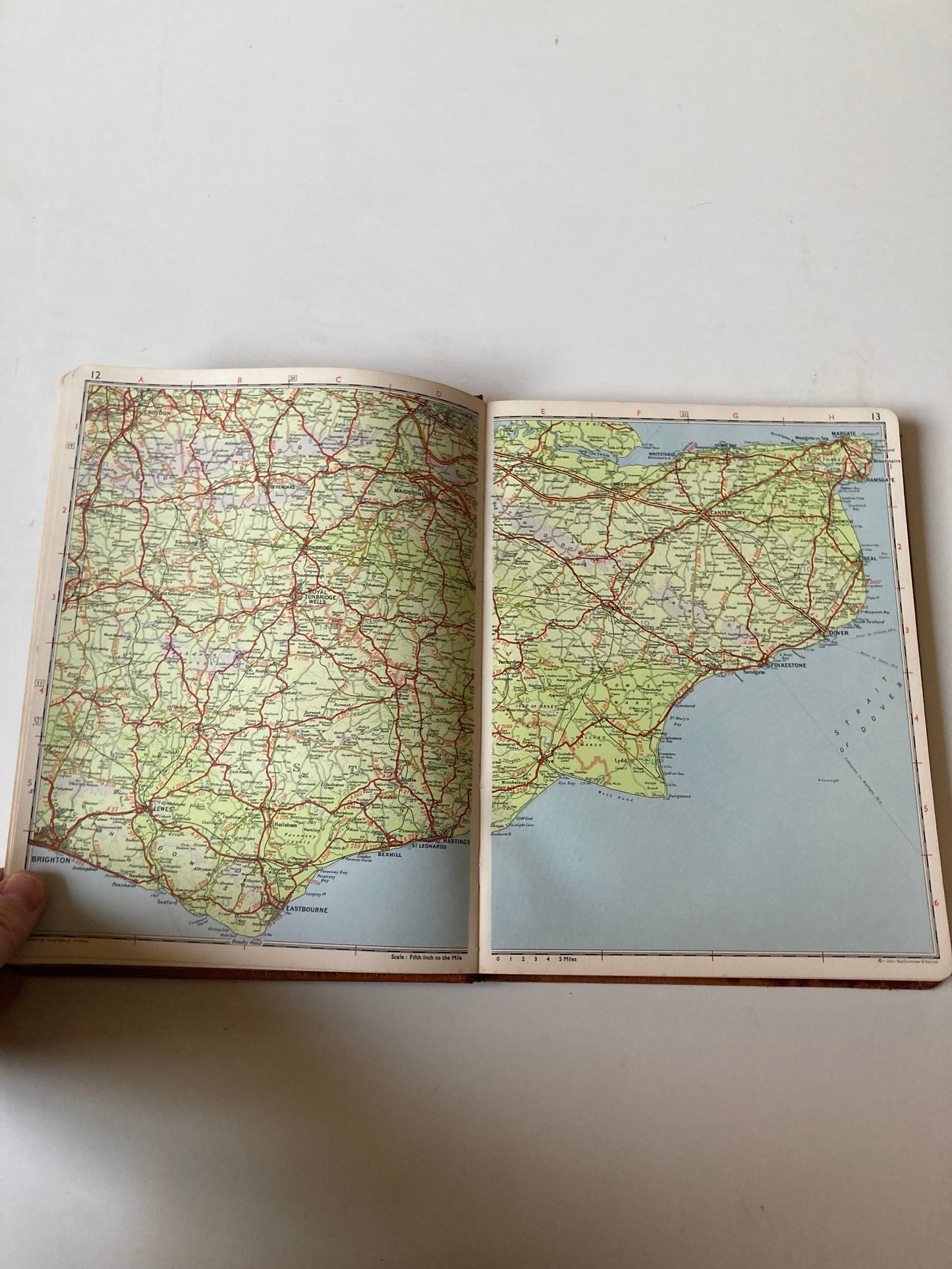 1964 Road Atlas of Great Britain, John Bartholomew & Son LTD