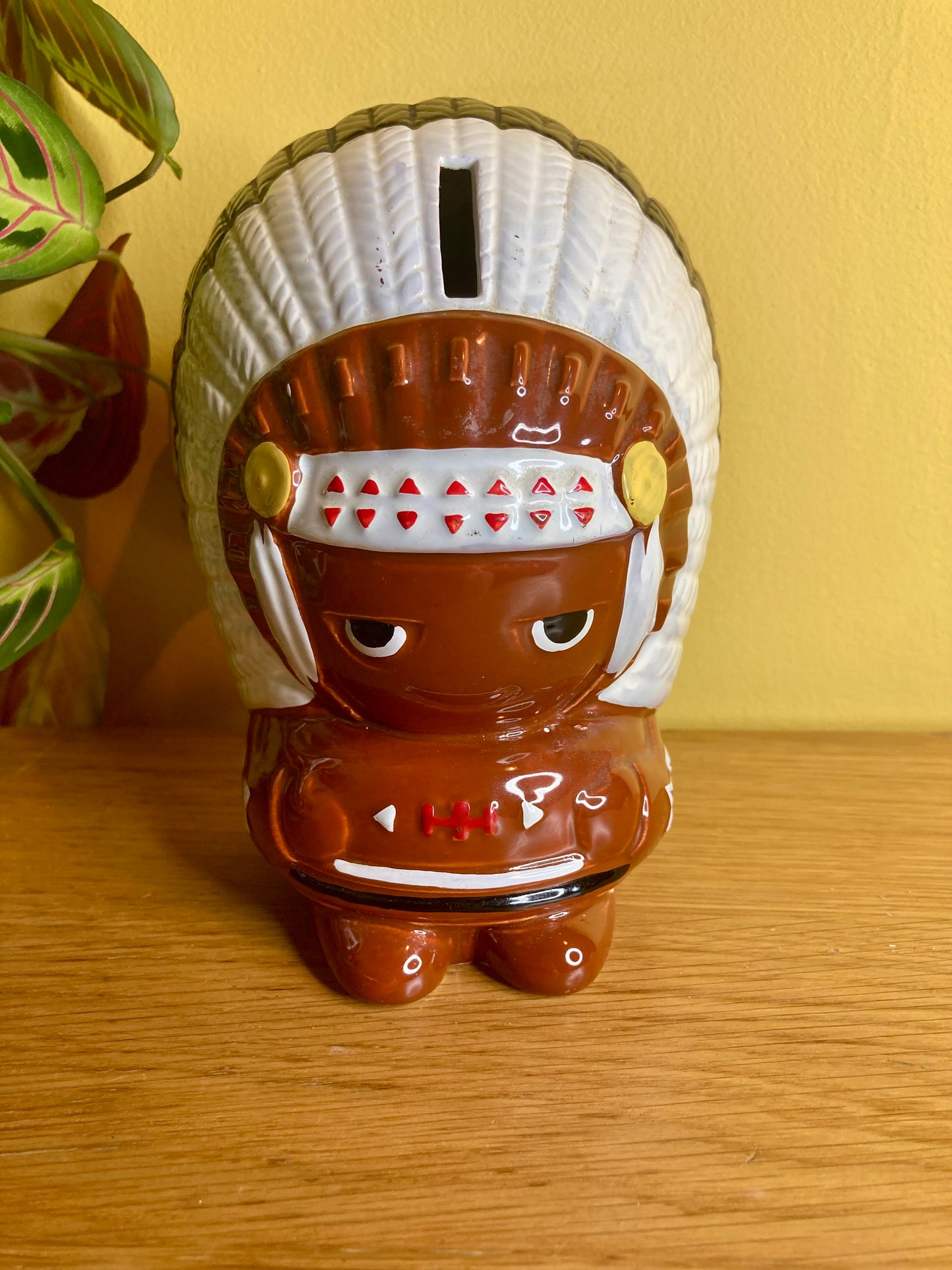 Hugh Taylor Indigenous Native American Money Box 1985