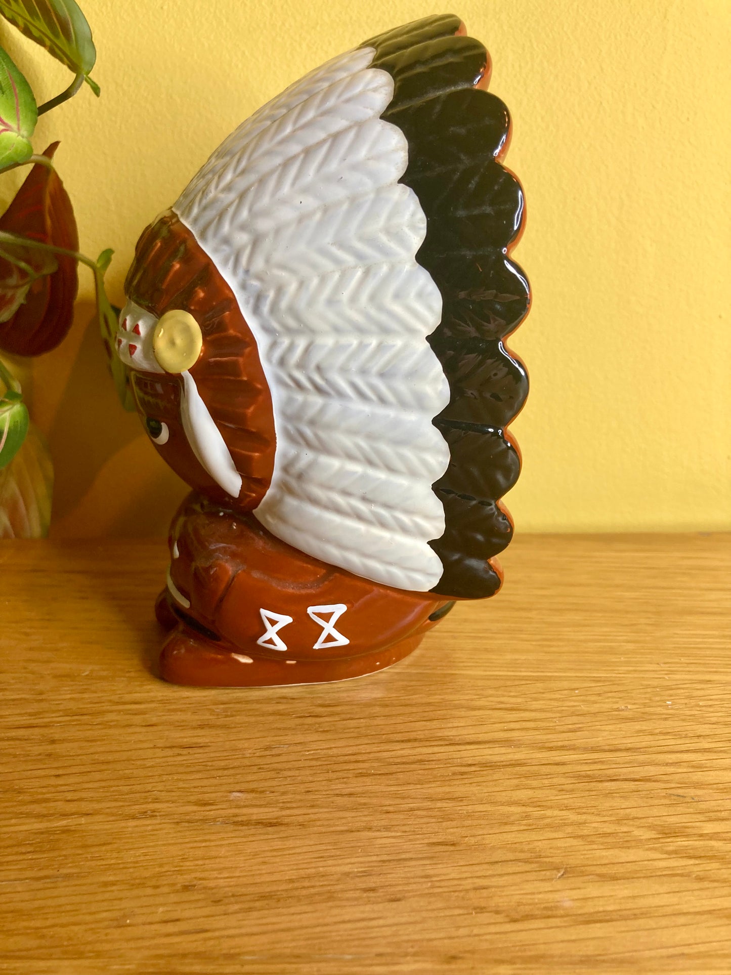 Hugh Taylor Indigenous Native American Money Box 1985