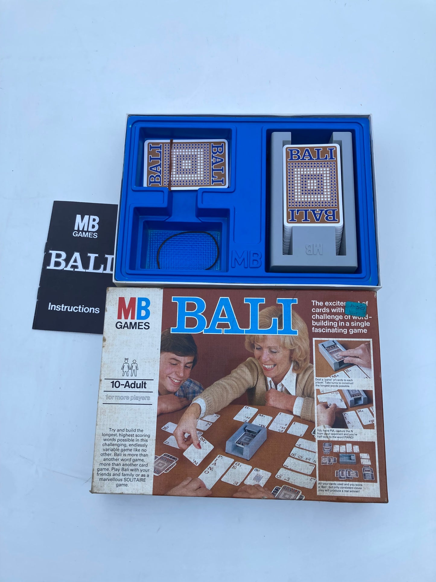 MB Games Bali Board Game | 1978 | Complete Retro Family Strategy Game | Vintage - Bloom & Heirloom Vintage Decor