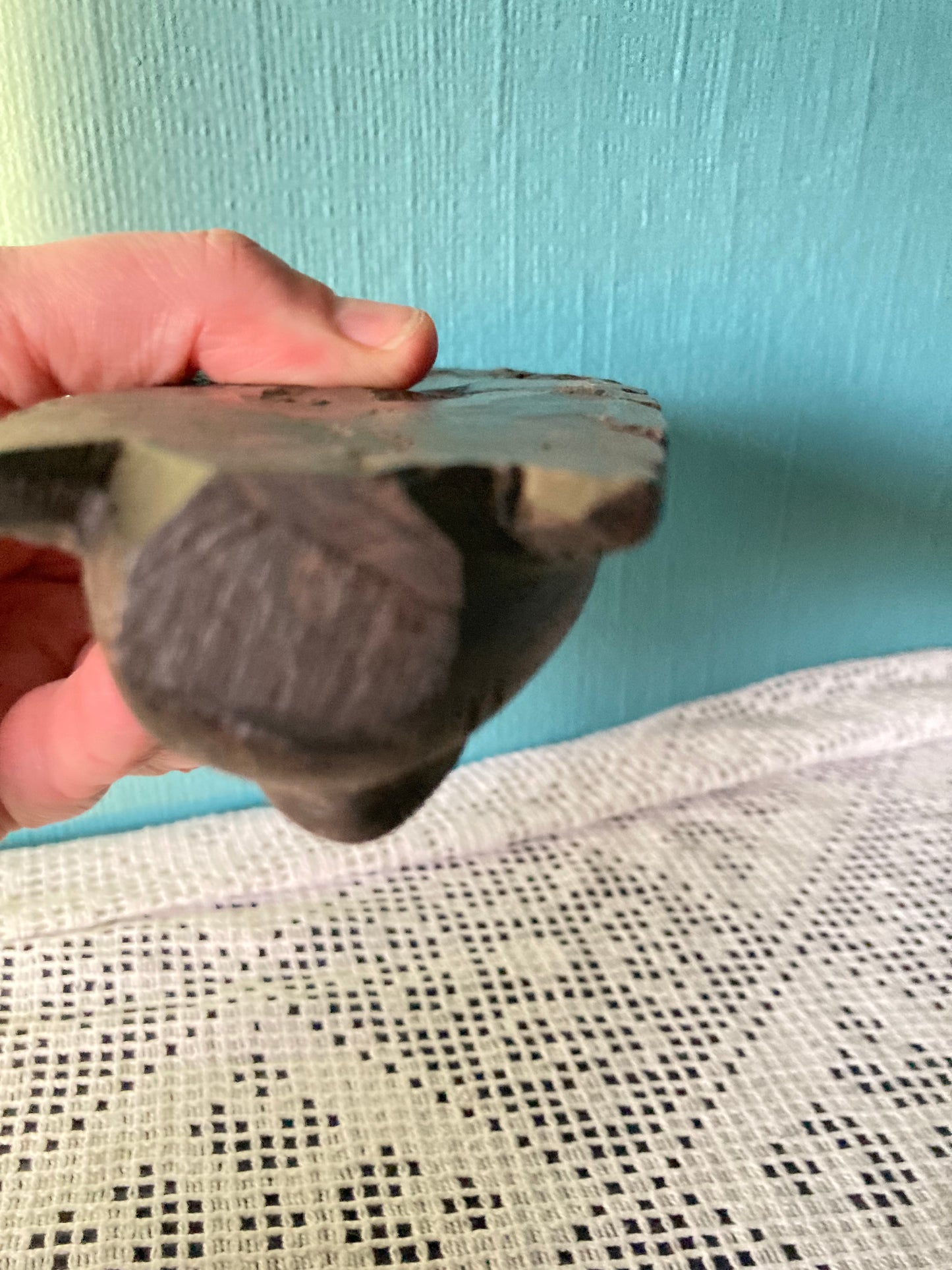 Vintage Tribal African Wooden Mask Small Hand Carved