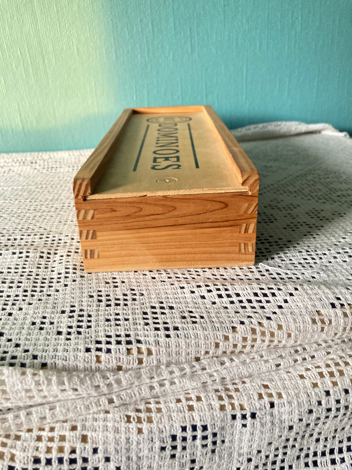 Large Wooden Dominoes Boxed K & Co Ltd London