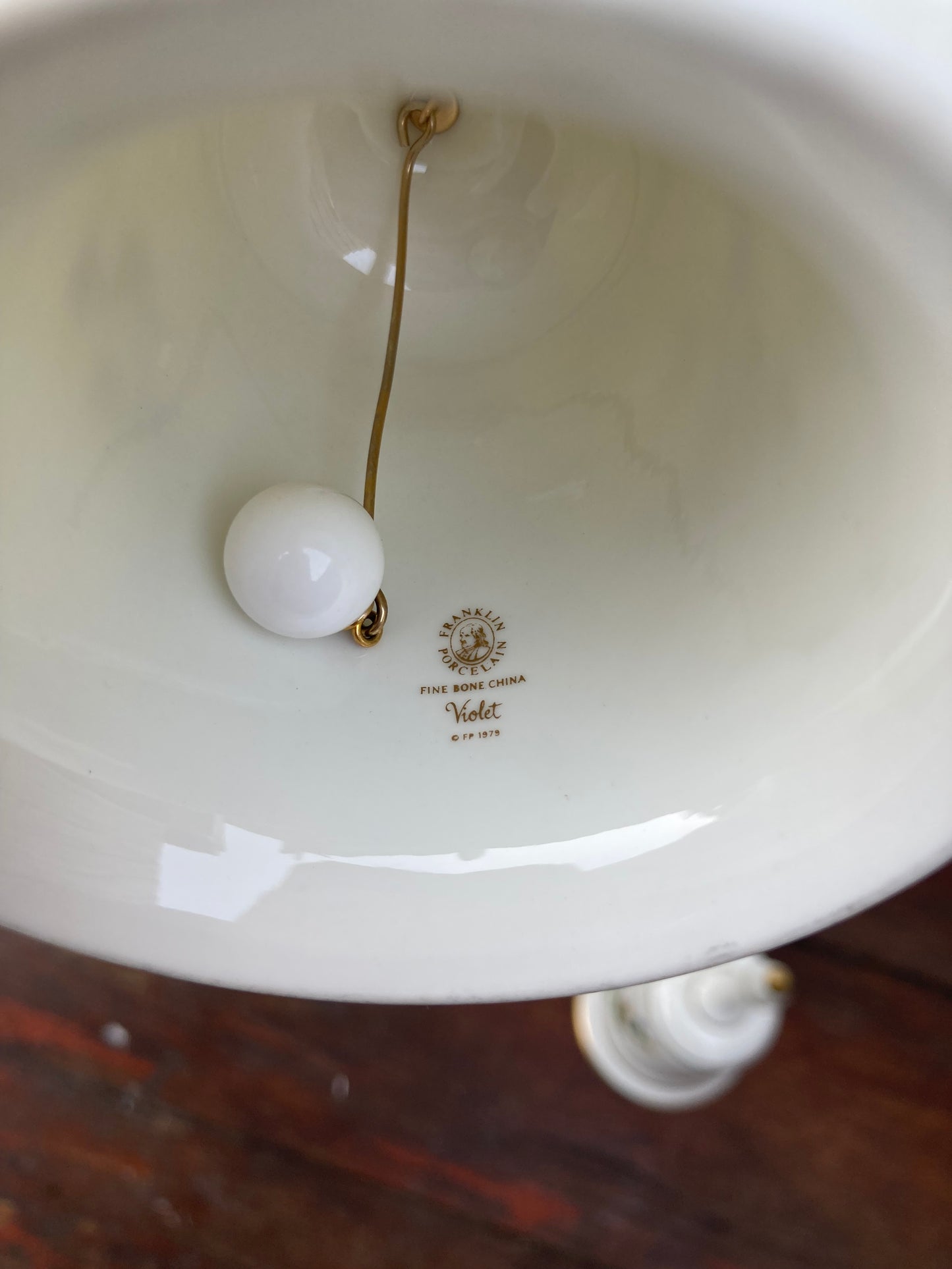 Collection Of 7 Franklin Mint Enchanted Flowers Fairies Porcelain Bells