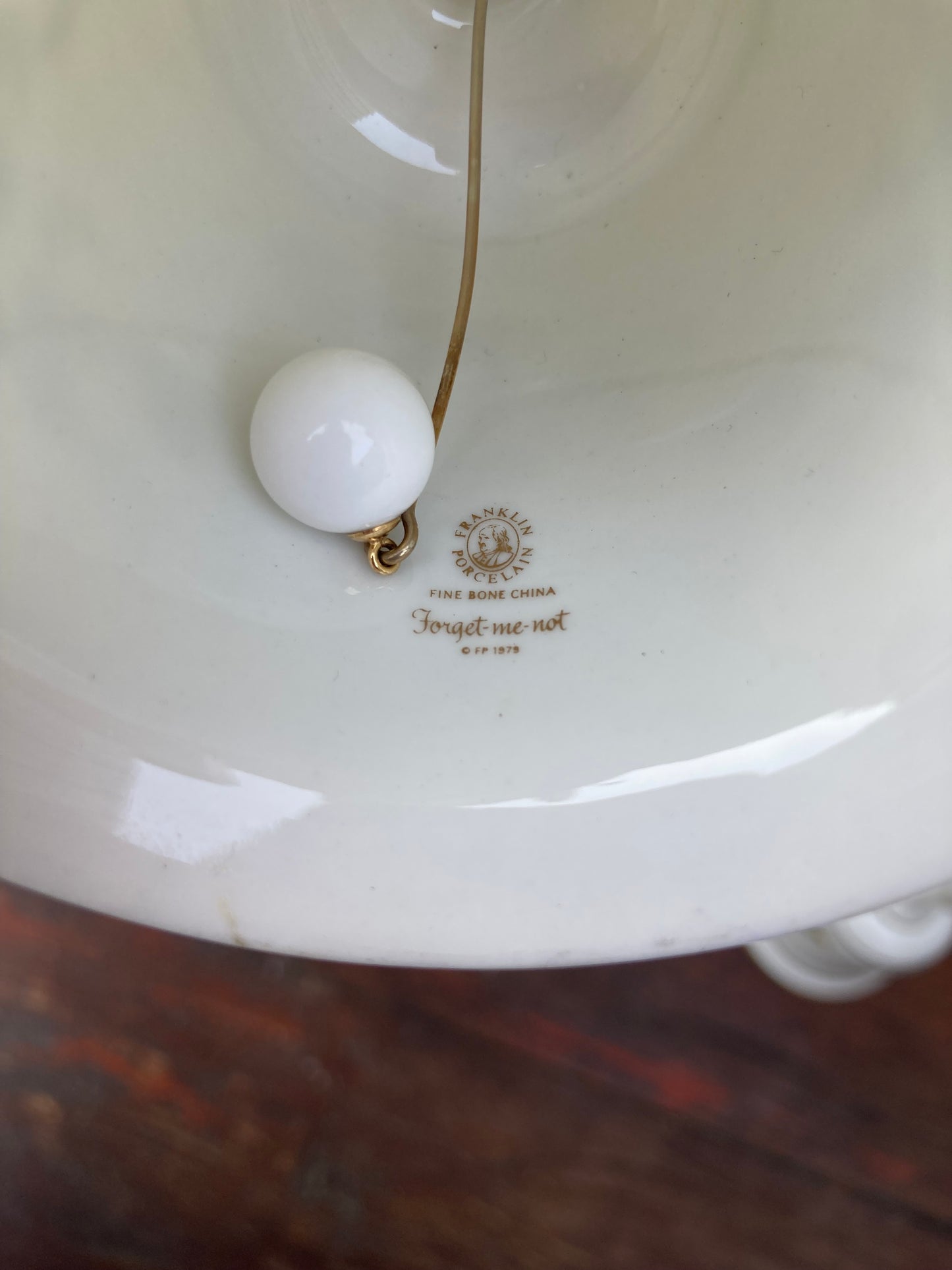 Collection Of 7 Franklin Mint Enchanted Flowers Fairies Porcelain Bells