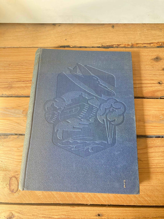 Vintage WWII War In Pictures Book Odhams Press London Illustrated