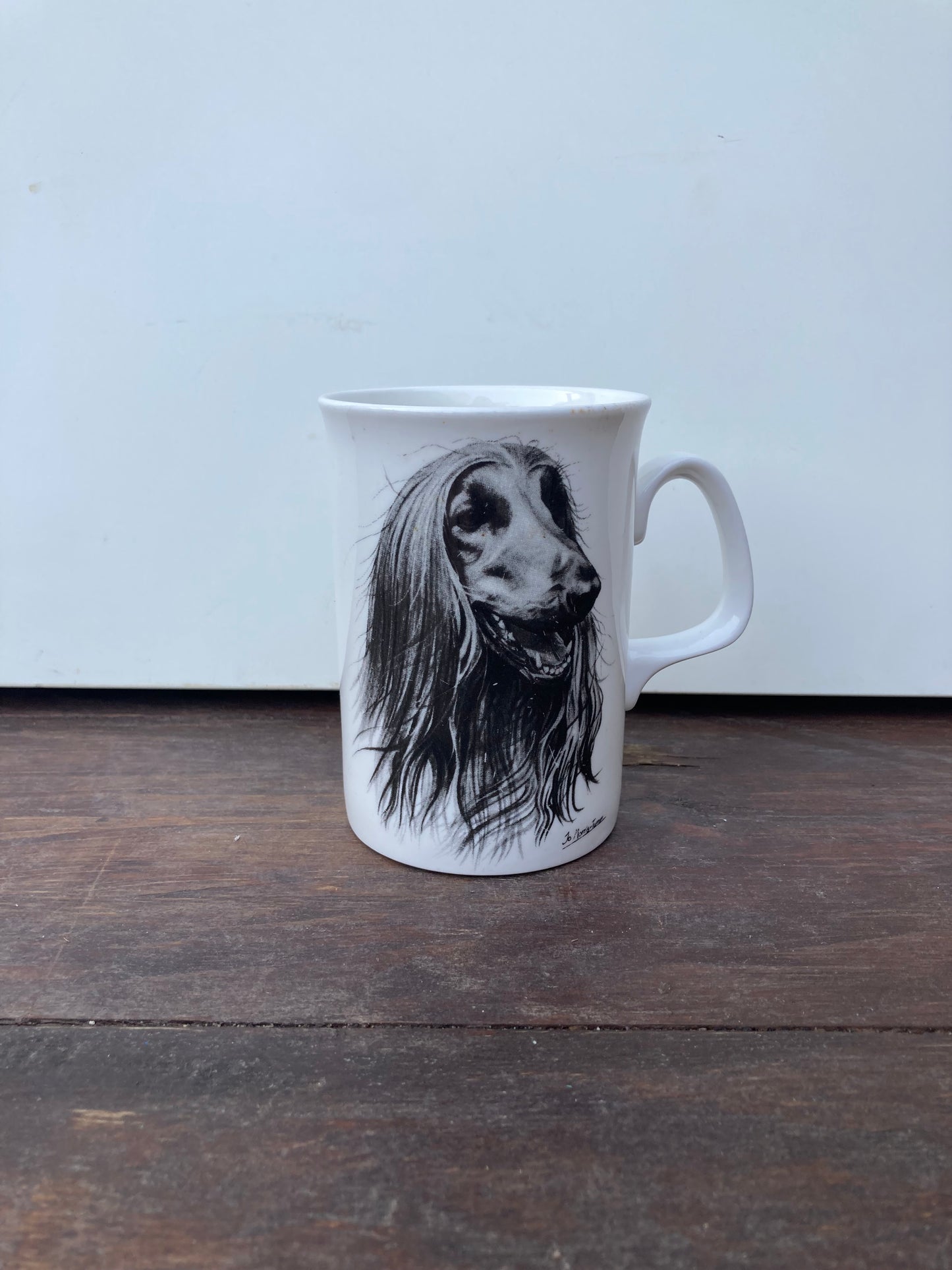 Afghan Hound Mug By Jo Morris-Turner