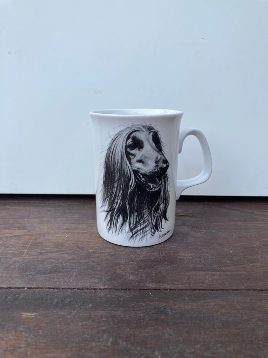 Afghan Hound Mug By Jo Morris-Turner