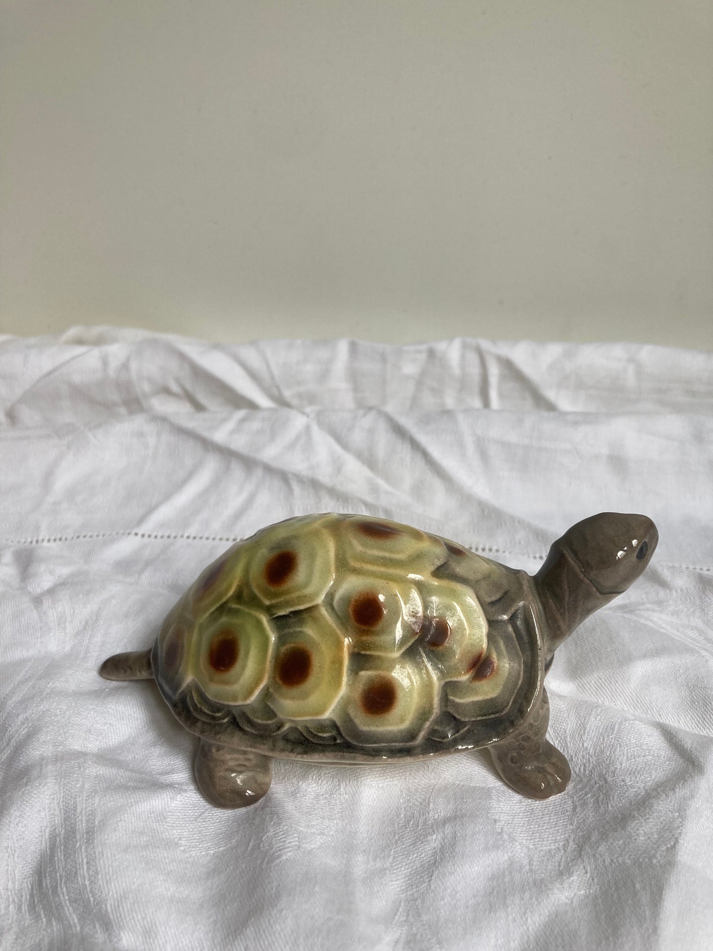 Ceramic Tortoise Ornament Foreign Stamped No 2836 Collectors